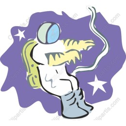 Whimsical Astronaut