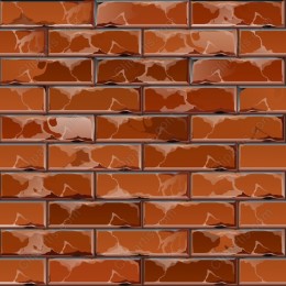Bricks Texture - Vintage Red Brick Pattern
