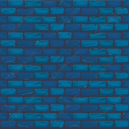 Blue Brick Wall