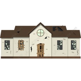 Haunting Dilapidated House
