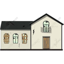 Eerie Haunted House