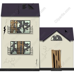 Creepy Dilapidated House