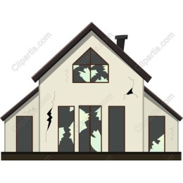 Distressed House