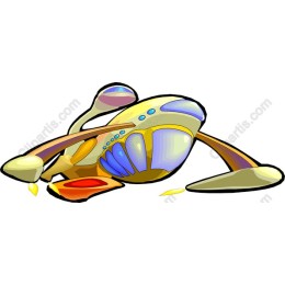 Futuristic Spaceship