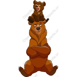 Playful Bear Duo