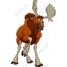 Cartoon Moose