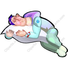 Sleeping Astronaut