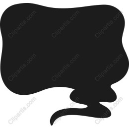Black Speech Bubble