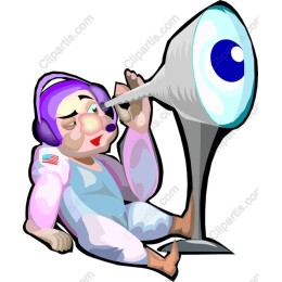 Quirky Astronaut Clown