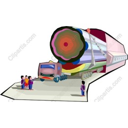 Whimsical Color Delivery Truck