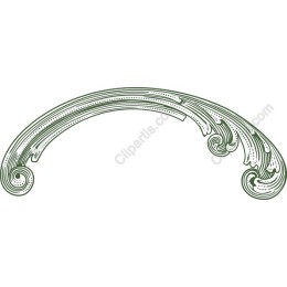 Exquisite Vintage Ornamental Arch