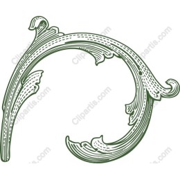 Vintage Decorative Frame in and