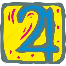 Bright Playful Number 2