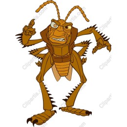 Dynamic Cartoon Insect Character