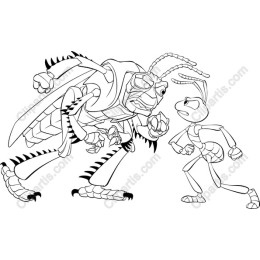 Dramatic Insect Rivalry