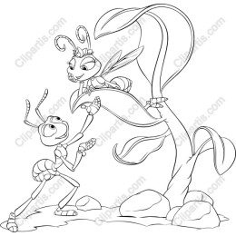 Whimsical Ant and Insect