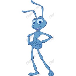 Charming Blue Ant