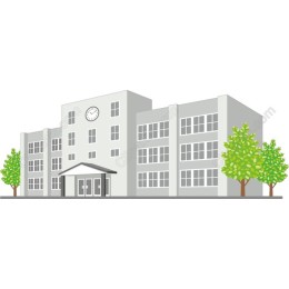 Modern School Building