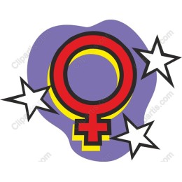Empowering Female Gender Symbol