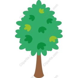 Stylized Green Tree