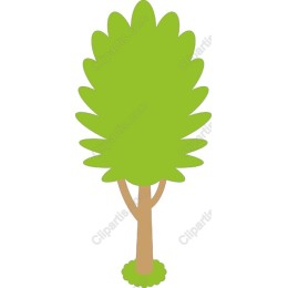 Stylized Green Tree