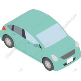 Teal Car