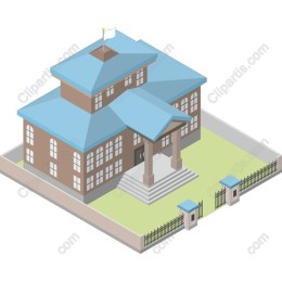Modern School Building