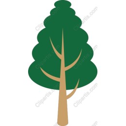 Stylized Green Tree