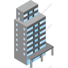 Isometric Modern Building