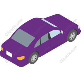Sleek Purple Car