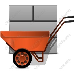 Vibrant Wheelbarrow