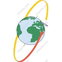 Satellite Orbiting Earth
