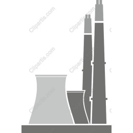 Minimalist Industrial Power Plant
