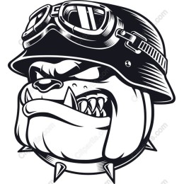 Fierce Bulldog Soldier