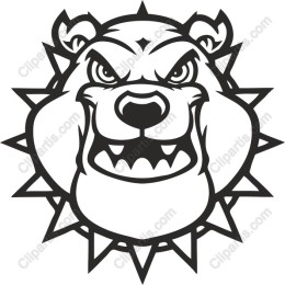 Fierce Bear Head