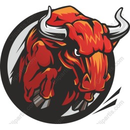 Fierce Red Bull