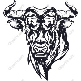 Majestic Bull Head