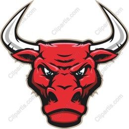 Fierce Bull's Head