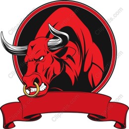 Fierce Red Bull