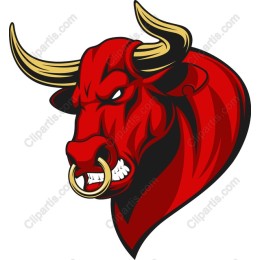 Fierce Red Bull