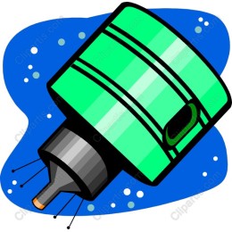 Green Paint Marker