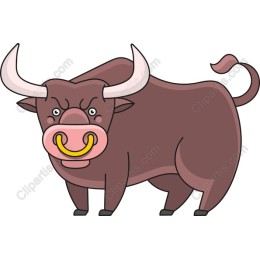 Cartoon Bull