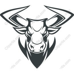 Fierce Bull Head