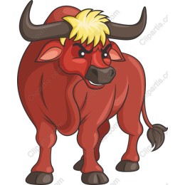 Fierce Red Bull