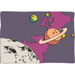 Whimsical Outer Space