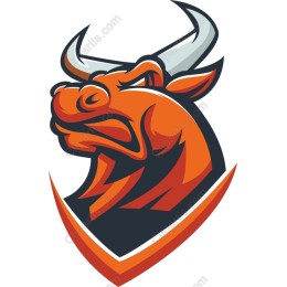 Fierce Bull Head