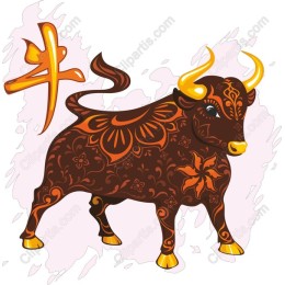 Intricate Bull for Strength and Prosperity