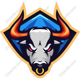 Fierce Bull Head