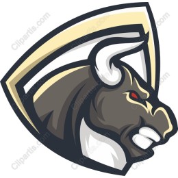 Fierce Bull Head