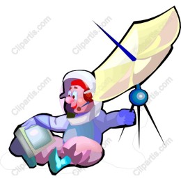 Cheerful Astronaut